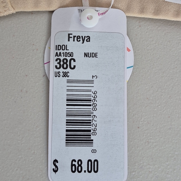 Freya Idol Underwire Moulded Balcony Seam Free T-Shirt Bra in Nude - Size 38C - Picture 15 of 16